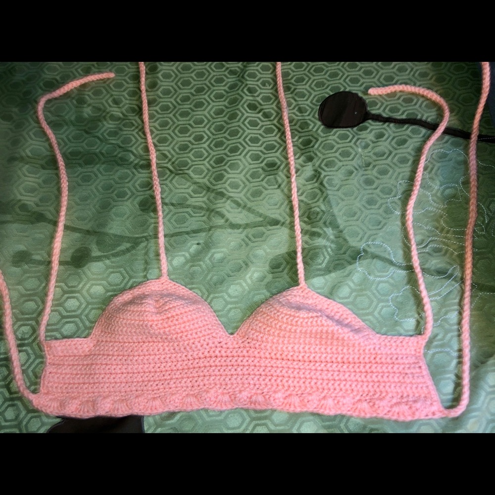 Handmade crotchet top